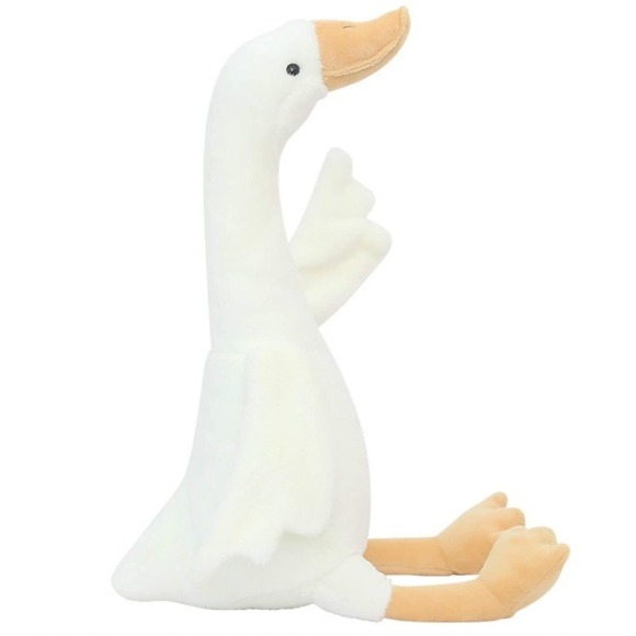 Other - Goose Plush Stuffed Animal Kids 15.7in White Soft Swan Toy